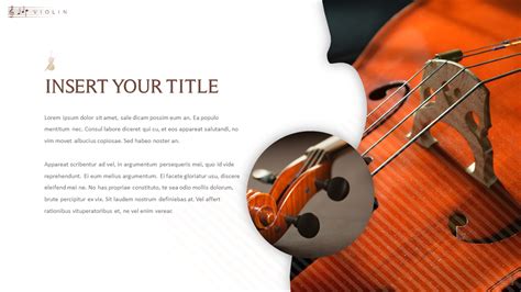 Violine Cello Pr Sentation Powerpoint Templates Design