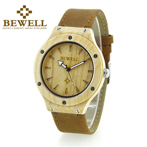 Bewell Reloj De Pulsera De Cuarzo Para Hombre Accesorio Masculino De