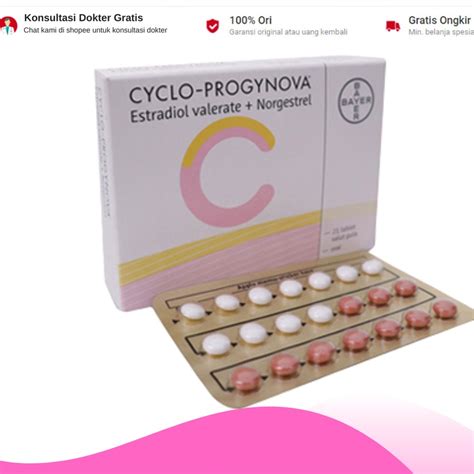 Jual Cyclo Progynova 1x21 Tablet Shopee Indonesia