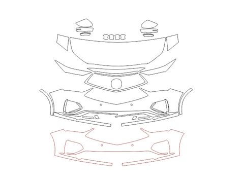 Sale Paint Protection Patterns In Electronic Format As A File In