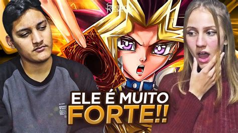 REACT Hora Do Duelo Yugi Muto Yu Gi Oh Shiny YouTube