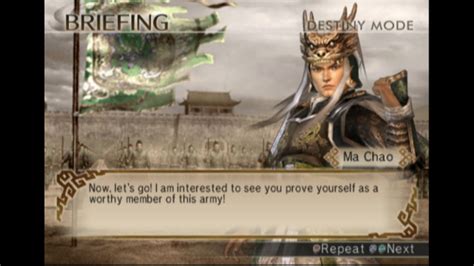 Dynasty Warriors Ma Yunlu Destiny Mode Let S Play Part Youtube