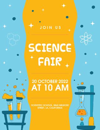 Free Science Fair Poster Templates