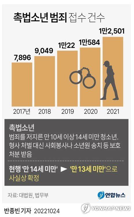 연합시론 촉법소년 상한연령 1년 하향범죄 대응책 다양화해야 파이낸셜뉴스