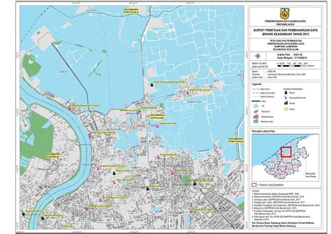 Peta Fasilitas Peribadatan Gp Lamdingin Katalog Peta Banda Aceh