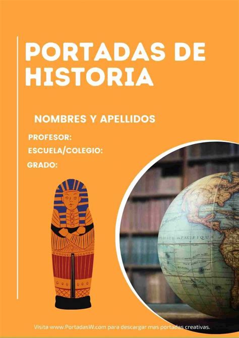 Imágenes De Portadas De Historia Portadas Word