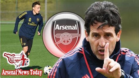 Arsenal Boss Unai Emery Explains How Mesut Ozil Can Get Back Into His