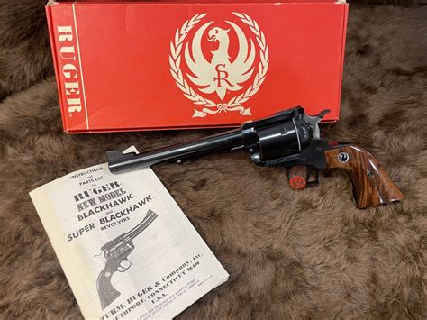 Ruger New Model Super Blackhawk .44 Magnum with Box & Shipper