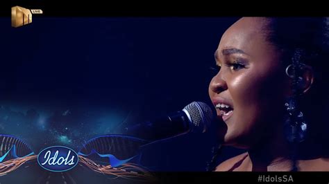 Finale Guest Performance Zama Khumalo Isthunzi Idols Sa S