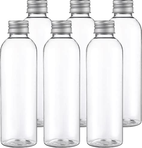 Upkoch Lot De Bouteilles Vides R Utilisables En Plastique Transparent