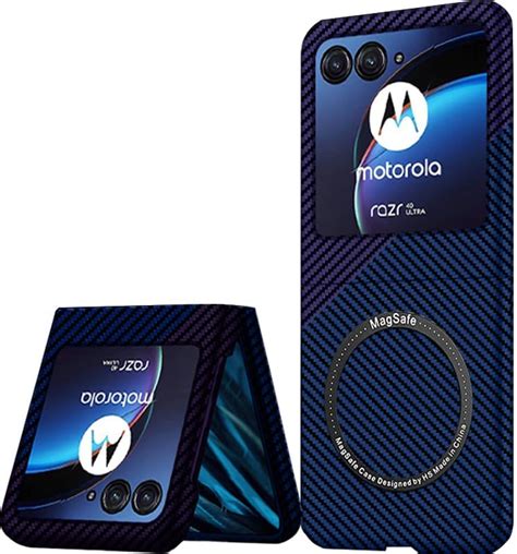 Amazon SOUTEM For Motorola Razr 40 Ultra Case Carbon Fiber