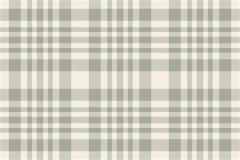 Pano Check Plaid Mixed Texture Pattern Fabric 1960s Background