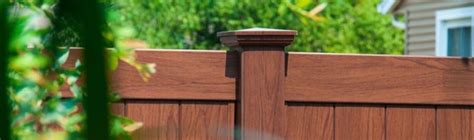 Wood Grain Vinyl Fence Panels Buildingjery