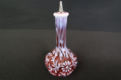 Lot 63 Fenton Daisy Fern Barber Bottle Van Metre Auction