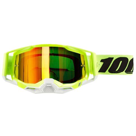 Goggle Racecraft Gen Yellow Mirror Red Anti Fog Maciag Offroad