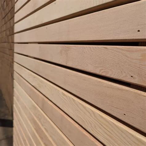 Slatted Douglas Fir Gate From £25000 Slatted Screen Fencing