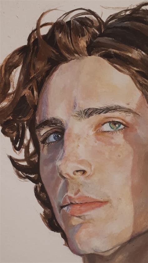 Timothée Chalamet Disegno di visi Ritratti Viso