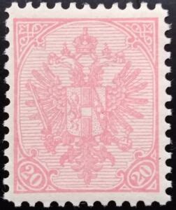 Stamp Coat Of Arms With Numbers Bosnia And Herzegovina Austro