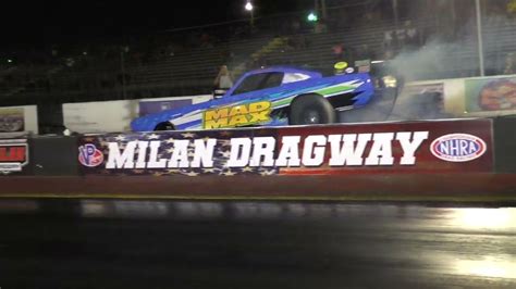 Mad Max Nitro Funny Car Milan Dragway Nostalgia Drags Youtube