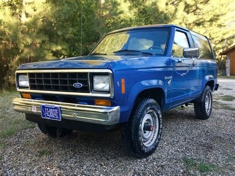 3000 5 Speed 1986 Ford Bronco Ii