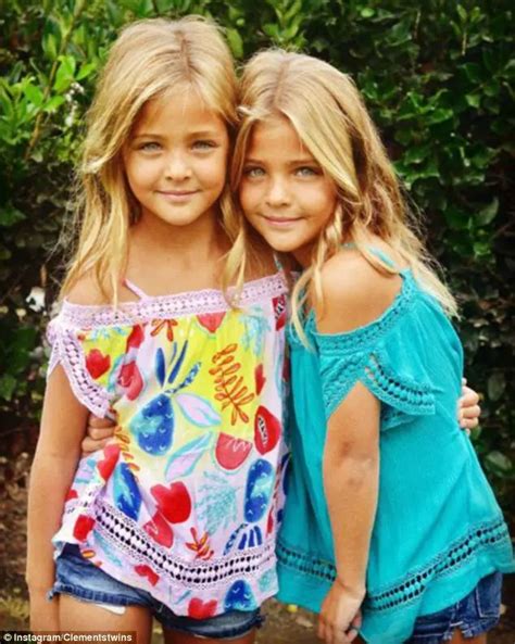 Stunning Seven Year Old Identical Twins Win Dozens Of Modelling Contracts Thanks To Social Media