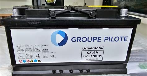 Batterie Agm Ah V Drivemobil Groupe Pilote Acheter Sur Ricardo