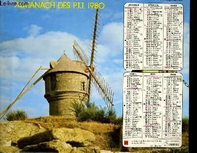 Calendrier Almanach Des P T T Le Moulin Du Diable By Collectif