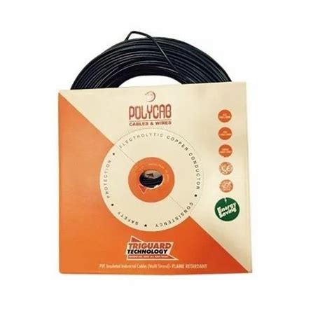 Polycab Flame Retardant House Wires Roll Length M Wire Size