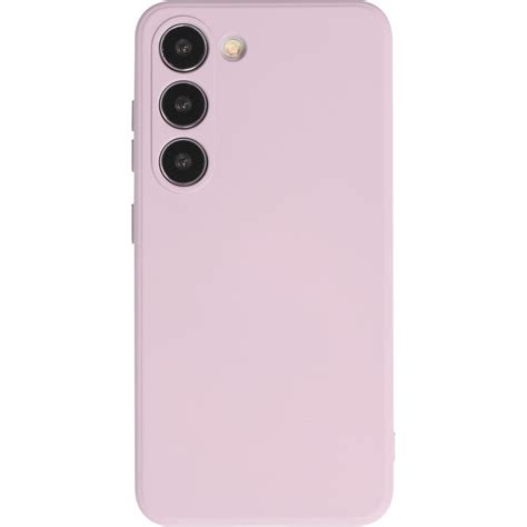 Samsung Galaxy S23 Case Hülle Silikon soft touch Violett Kaufen