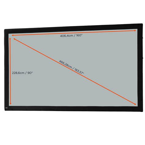 Toile X Cm R Troprojection Pour Ecran De Projection Sur Cadre