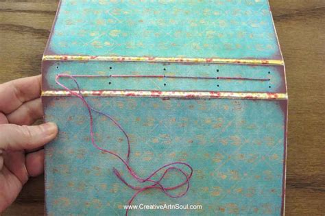 How To Make An Easy Junk Journal Cover With Spine Using Printables