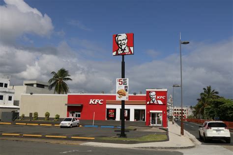 Free Images Road Highway Sign Logo Infrastructure Kfc San Juan