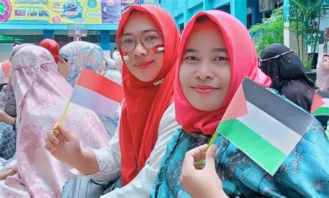 Peringati Hari Santri Smk Mutusmart Gelar Aksi Peduli Palestina