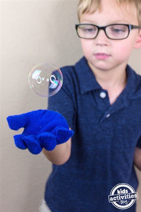 How To Make Homemade Bouncing Bubbles Without Glycerin | Kids Activities Blog