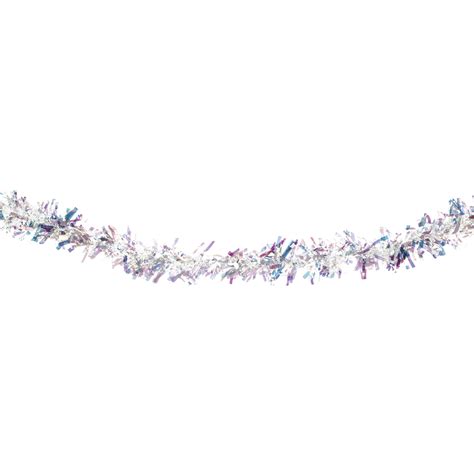 Iridescent Luxury Tinsel 2m Wilko