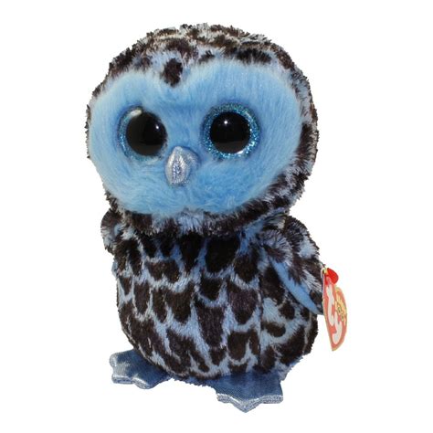 Ty Beanie Boos Yago The Owl Glitter Eyes Regular Size 6 Inch