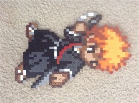 Ichigo Kurosaki Perler Beads Pokémon Amino