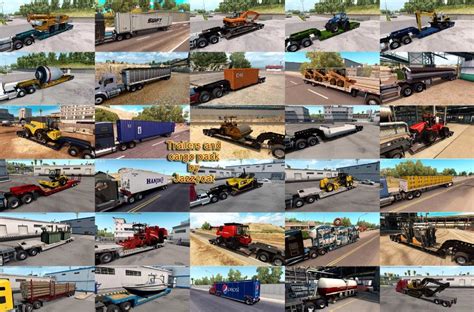 Trailers And Cargo Pack By Jazzycat V4 9 ATS Mods