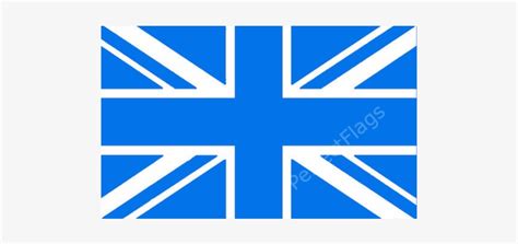 Union Jack Blue Flag - Blue Union Jack Flag Transparent PNG - 500x500 ...