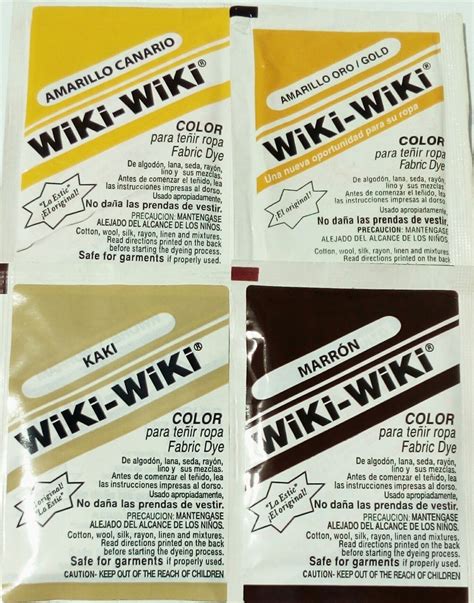 Wiki Wiki El Original Tinte Mercado Libre