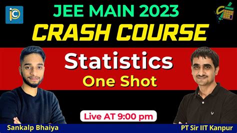 Aagaz Batch For Jee Main Statistics One Shot Statistics Jee