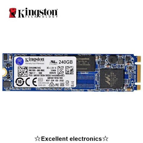 Disco Duro Sólido Ssd M 2 Kingston 240gb Marboltec