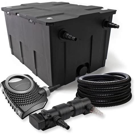 SunSun Kit de Filtration de Bassin 60000l 18W UVC 6 Stérilisateur