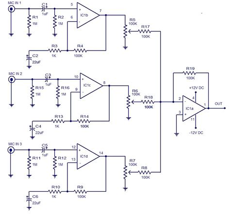 Mic Preamp Circuit Diagram - Wiring Flow Schema