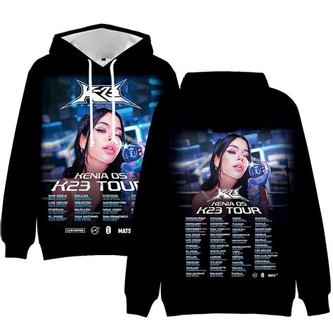 Kenia OS K23 Hoodies Merch Kenia OS estará de gira por print ，Kim ...