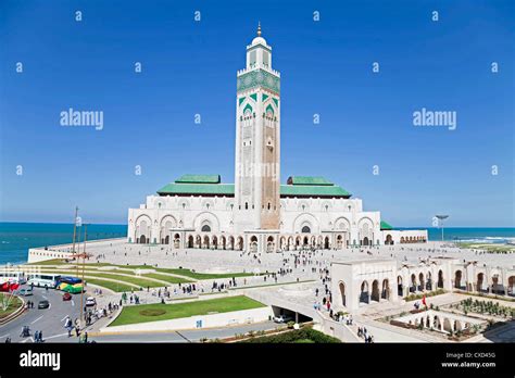 Hassan Ii Mosque The Third Largest Mosque In The World Casablanca Morocco North Africa