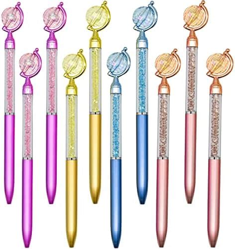 Lopenle 24pcs Novelty Globe Pens Tellurion Shape Pens