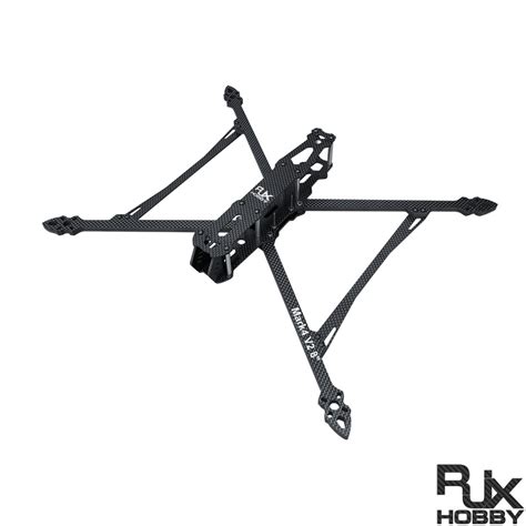 RJX Mark4 V2 8inch 367mm Carbon Fiber Plain Matte Frame Kit For RC FPV