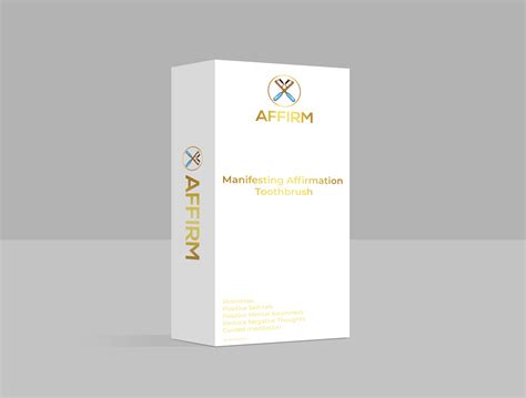 Affirm White Premium Box Product Packaging Design By Hridoy Noman I