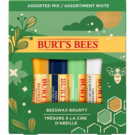 Burt s Bees Bounty Assorted Mix Lip Balm Gift Set lookfantastic 台灣站